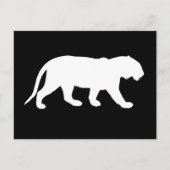 White Tiger Postkarte (Vorderseite)