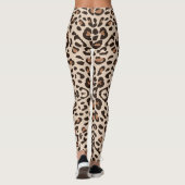 White tiger Safari Print Leggings (Rückseite)