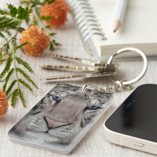 White Tiger Schlüsselanhänger (Vorderseite rechts)