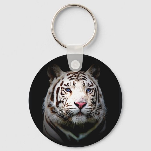 White Tiger Schlüsselanhänger (Vorderseite)