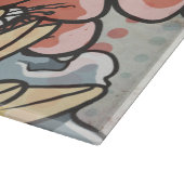 White Tiger Schneidebrett (Ecke)