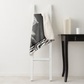 White Tiger Sherpa Blanket Sherpadecke (Beispiel)