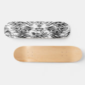 White Tiger Skateboard (Horizontal)