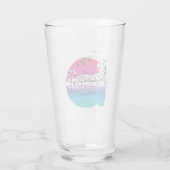 White Tiger Sunset Glas (Rückseite)