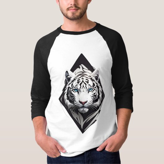 White Tiger T-Shirt (Vorderseite)