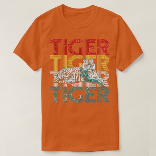 White Tiger T-Shirt (Design vorne)