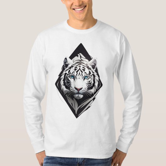 White Tiger T-Shirt (Vorderseite)