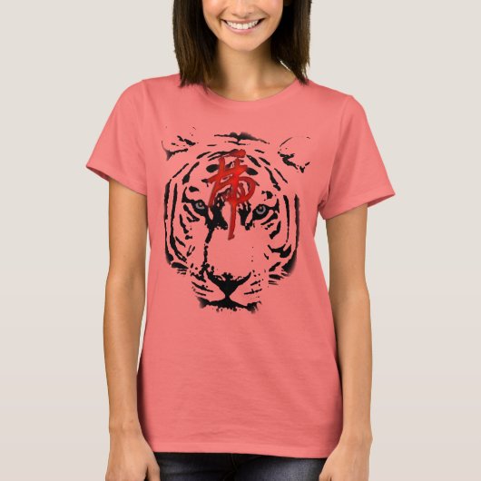White Tiger T-Shirt (Vorderseite)
