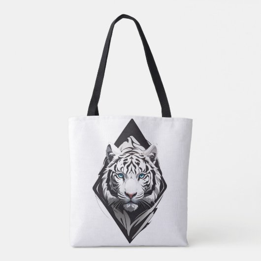 White Tiger Tasche (Rückseite)