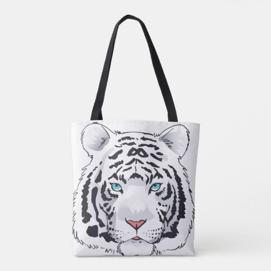 White Tiger Tasche (Rückseite)