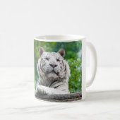 White Tiger Tasse - wählen Sie Stil (VorderseiteRechts)
