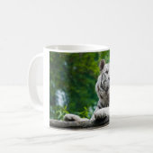 White Tiger Tasse - wählen Sie Stil (Vorderseite Links)