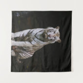 WHITE TIGER WANDTEPPICH (Vorderseite (Horizontal))