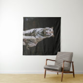 WHITE TIGER WANDTEPPICH (Beispiel (Horizontal))