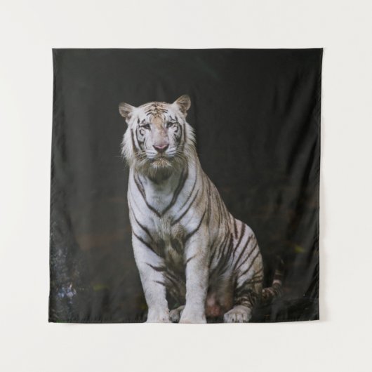WHITE TIGER WANDTEPPICH (Vorderseite)
