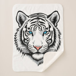 White tiger with blue eyes sherpadecke