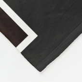 White Tigers Fleece Blanket (Ecke)