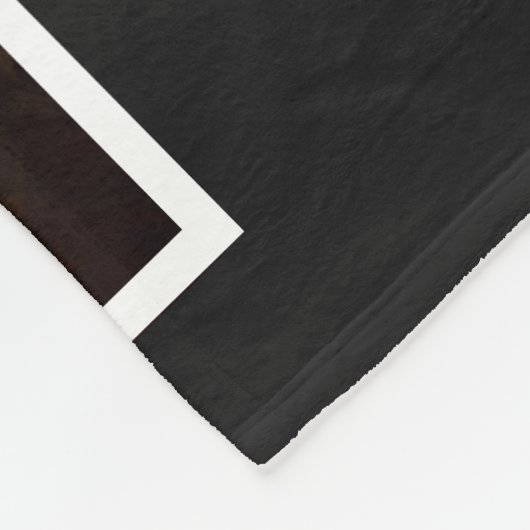 White Tigers Fleece Blanket (Ecke)