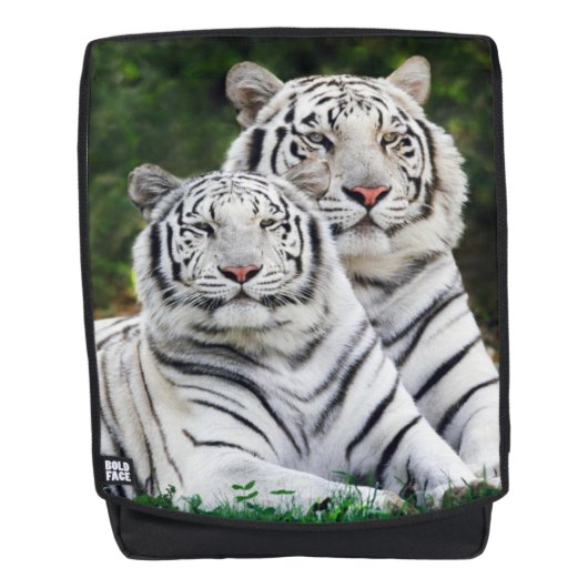 White Tigers Rucksack (Vorderseite)