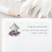 WHITE TIMBER HOLZBLUME BIRD HOUSE ADRESSE (Insitu)