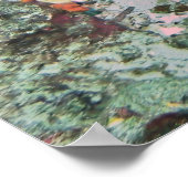 White Tip Reef Shark and Puffer Poster (Ecke)