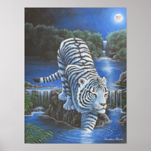 White Tirger Poster (Vorne)