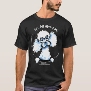 White Toy Poodle alles über mich Angepasst T-Shirt