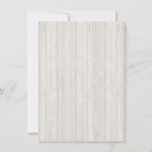 White Trash Birthday bash Party Einladung (Rückseite)