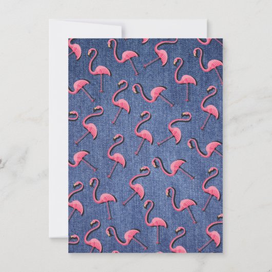 White Trash Birthday bash Party Einladung (Rückseite)