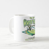 White Trash-Ruderwettkampf-Mitglied Kaffeetasse (Vorderseite Links)