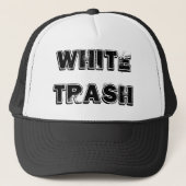 WHITE TRASH TRUCKERKAPPE (Vorderseite)