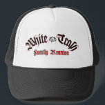 White Trash Truckerkappe<br><div class="desc">Cap White Trash - Family Reunion</div>
