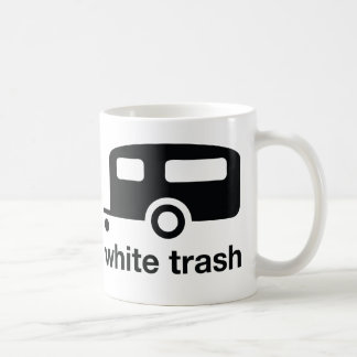 White Trashanhängerikone - Wohnwagensiedlung Kaffeetasse