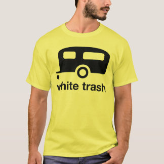 White Trashanhängerikone - Wohnwagensiedlung T-Shirt