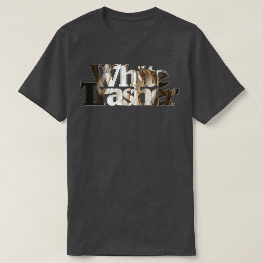 White Trasher T-Shirt (Design vorne)