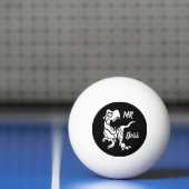 White Trex der Boss Dino Tischtennisball (Netto)