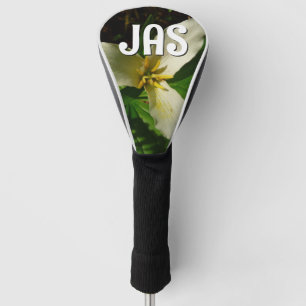 White Trillium Blume Golf Headcover