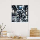 White Trooper Poster (Küche)