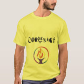 White Tshirt w UUCF logo and CORESIST (Vorderseite)