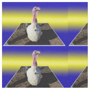 White Turkey Popout Art Stoff