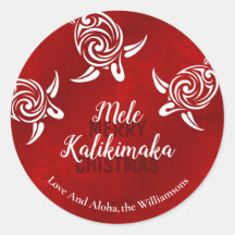 White Turtles Red | Mele Kalikimaka | Benutzerdefi