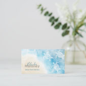 White Turtles Scan QR Code Visitenkarte (Stehend Vorderseite)