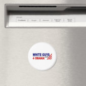 White Typ 4 Obama Magnet (In Situ (Geschirrspüler))