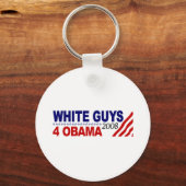 White Typ 4 Obama Schlüsselanhänger (Vorderseite)