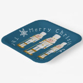 White und Gold Nutcracker personalisieren Pappteller (Gewinkelt)