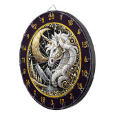 White Unicorn Inspiriere Focus und Wonder Dartscheibe (Vorderseite rechts)