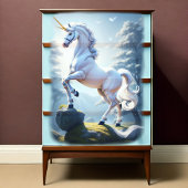 White Unicorn Magical v13 Tissue Paper Seidenpapier