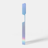 White Unicorn Rainbow Sky iPhone Hülle (Rechte Seite)