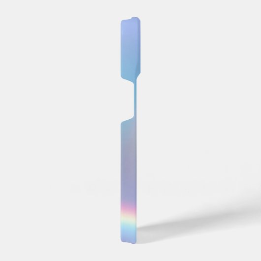 White Unicorn Rainbow Sky iPhone Hülle (Rechte Seite)