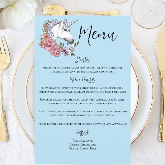 White Unicorn Wedding